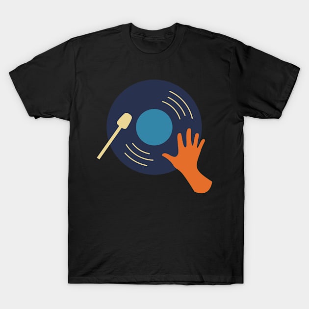 DJ Disc Jockey T-Shirt by Tenh